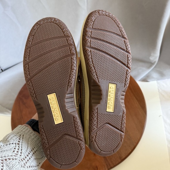 Sperry Billfish Light Brown Leather Classic Boat Shoe 799023 Men's Size 10.5 - Picture 4 of 12